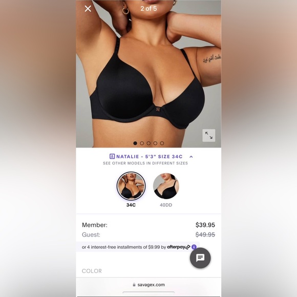 BRAND NEW SAVAGExFENTY Bras - Picture 2 of 5